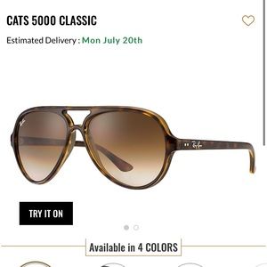 Ray Ban Classic Sunglasses